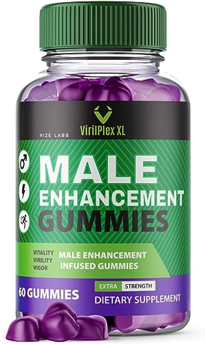 VirilPlex XL Male Performance Gummies Premium Formula for Health and Wellbeing VirilPlex XL for Men Gummys to Deliver Peak Performance Benefits VirilPlexXL Gomitas (60 Gummies)