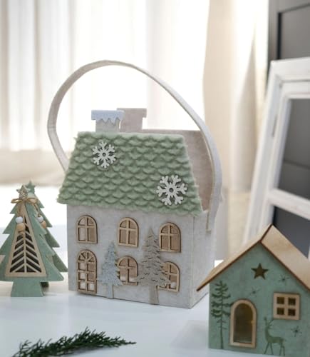 Sac fourre-tout en feutre de Noël pour emballer sans déchirer vos cadeaux