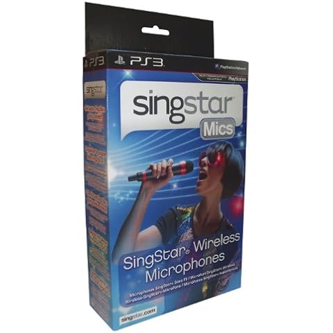 Sony PlayStation 2+3 - Wireless SingStar Mikrophon (2 Stück) Cover