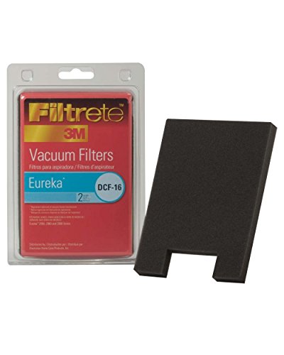 3M Filtrete Eureka DCF-16 Allergen Vacuum Filter - 2 Foam Filters