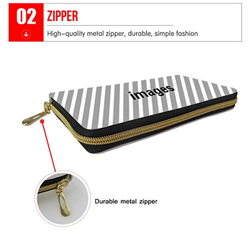 Mumeson Night Forest Leather Wallet Purse Portable Coin Purse Credit Card Storage Coin Wallet With Design #TOP6