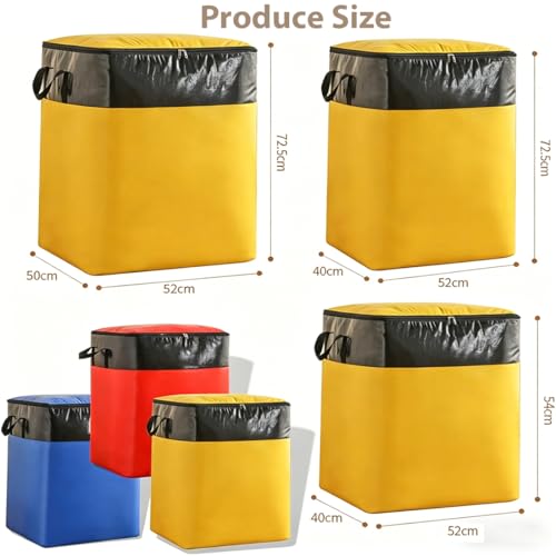 Sac de rangement solide pliables grands volumes et sac de déménagement imperméables - 3