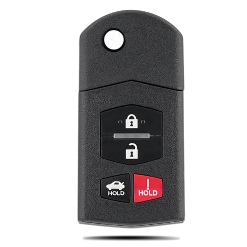 Key Fob Replacement Fits for 2010-2013 Mazda 3 Sedan Mazda 6 / 2007-2013 Mazda CX-9/ 2006-2015 Mazda MX-5 Miata Keyless Entry Remote Control BGBX1T478SKE12501