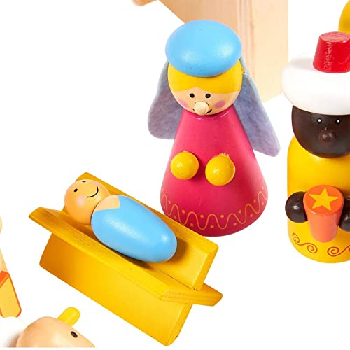 Blue Panda MY 15-Piece Kids Nativity Set thumb #3