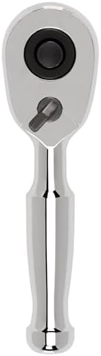 Chave catraca compacta TEKTON com encaixe de 9,5 mm (3/8 pol.), acionamento rápido e cabo de 7,6 cm (3 pol.) SRH11503
