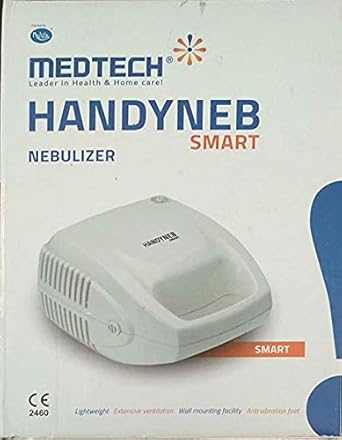Nulife Handyneb Aerosol Therapy Compressor Nebulizer (White)