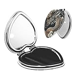 Cadeau parfait : le mini miroir de poche est pliable et léger, facile à transporter et à utiliser, peut être utilisé comme cadeau de Noël, décorations de fête de Noël. C'est également un cadeau parfait pour une femme, mère, fille, sœur, épouse, grand-mère et toute autre femme spéciale dans votre vie
