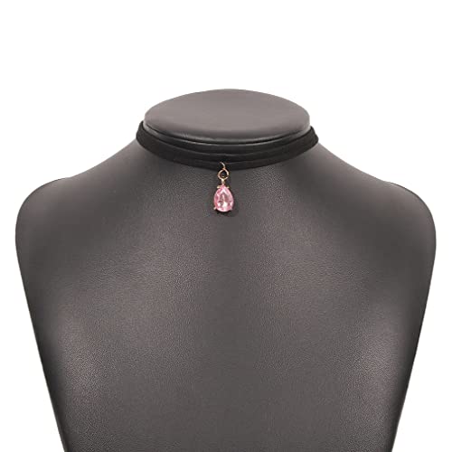 Collier ras du cou qui ne s'emmêle pas double couche chaîne de clavicule