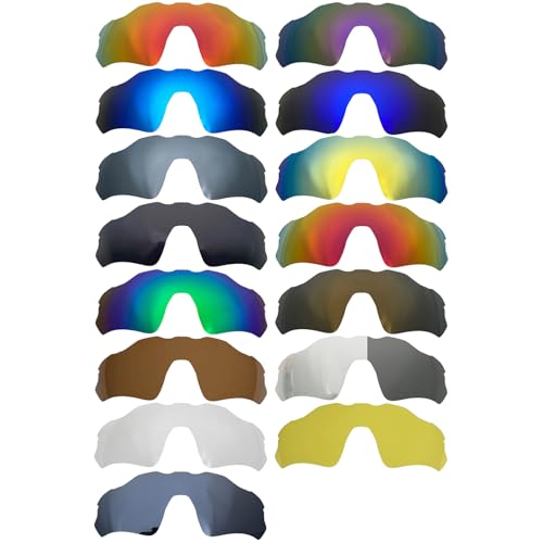 Wetnenss Replacement Lenses for Radar EV Path OO9208 Sunglasses/1.5mm polarized/easy to install (Clear PHOTOCHROMIC)