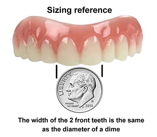 Instant Smile 12206 Comfort Fit Flex - Natural Shade - Upper Veneer Cosmetic Teeth thumb #6
