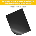 ToLanbbt Magnetic Garage Door Windows Hardware Faux PVC Fake Decorative Window Decals Kits for 2 Car Metallic Garage Panels 32PCS (5.9"x 3.93") - Image 3