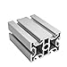 GTPBAO Industrial 6090 Profile 60x90mm Aluminum Extrusion Frame 10.2mm Slot Square Framework for DIY Fence Machine Bracket Extruded Rail(200mm)