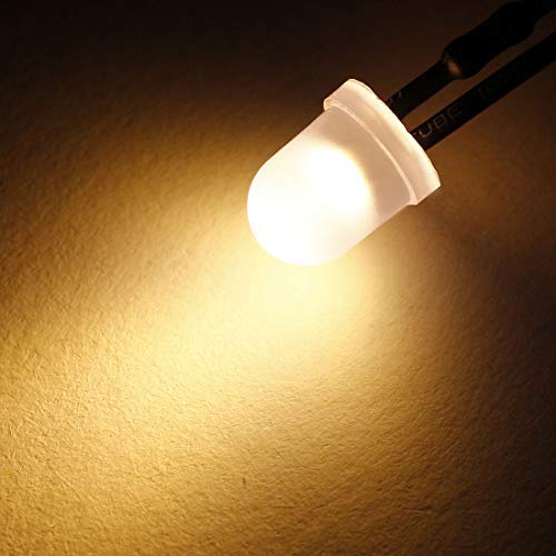 N.2 LED MM.3 12V Cc Clignotantes Blanc Modélisme Trains Nautica Auto Et - Foto 11