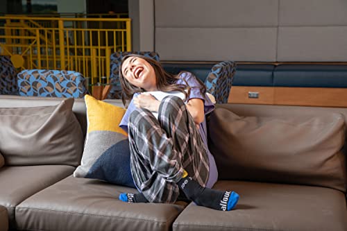 Senior Socks - Fun and Durable Cotton Crew Socks for Men and women, Imported and Machine Washable - Perfect Fit2