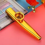 Este kazoo está hecho de material de aluminio de calidad, resistente, anti-y duradero.