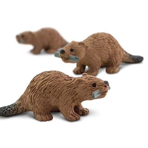 Amazon | Safari (サファリ) ビーバー ミニ フィギュア 12個セット