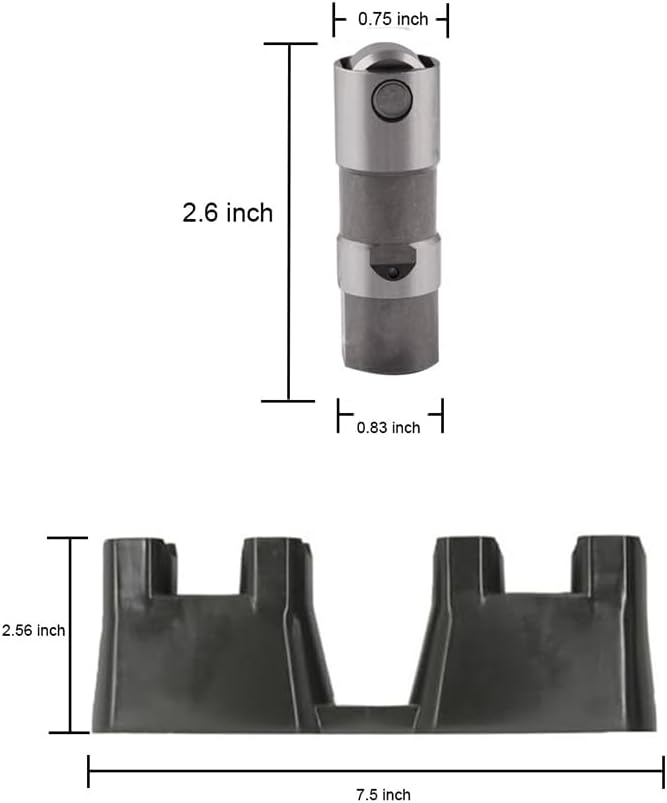 LS7 Lifters 16 Pcs Hydraulic Roller Ls Lifters and Trays,5.3 Lifter for Chevy GM Silverado Cadillac Pontiac GMC Buick,LS1 LS2 LS3 LS6 LQ4 LQ9 LY5 LY6 LM7 4.8 5.3 5.7 6.0