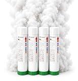 Fumogeni Colorati Made in Italy – 60 Secondi – Cat.1 – ( 4 pezzi ) (Bianco)...