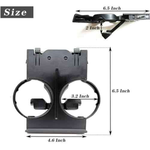 Porte-gobelet rétractable 55620-35050 et support bouteilles pour console 4Runner