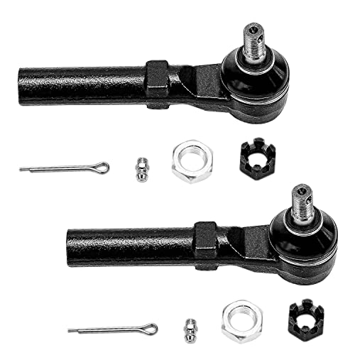 Detroit Axle - Front Rack and Pinion Kit for 1993-2001 Subaru Impreza 1998-2002 Forester 1993-1999 Legacy, Power Steering Rack and Pinion 2 Outer Tie Rods 2 Sway Bar Links Replacement