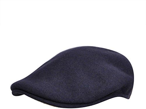 Kangol Wool 504 Flat Cap Black 0258BC