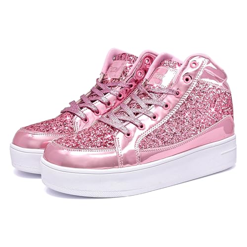 Image of IGxx Women Platform Glitter Sparkly Dressy Sequin Disco Sneakers