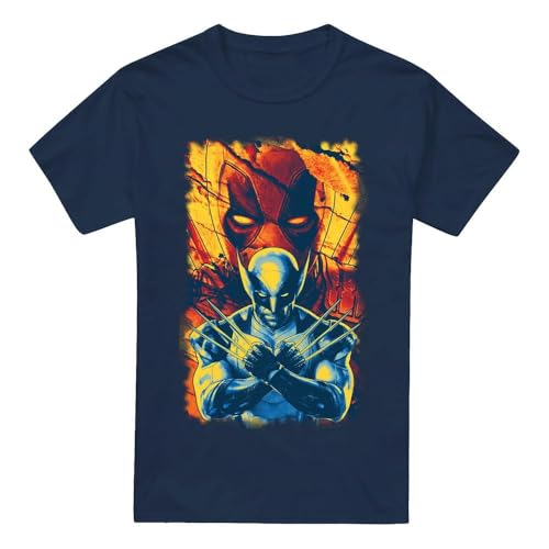 T-shirt Deadpool & Wolverine Marvel le cadeau parfait pour fans