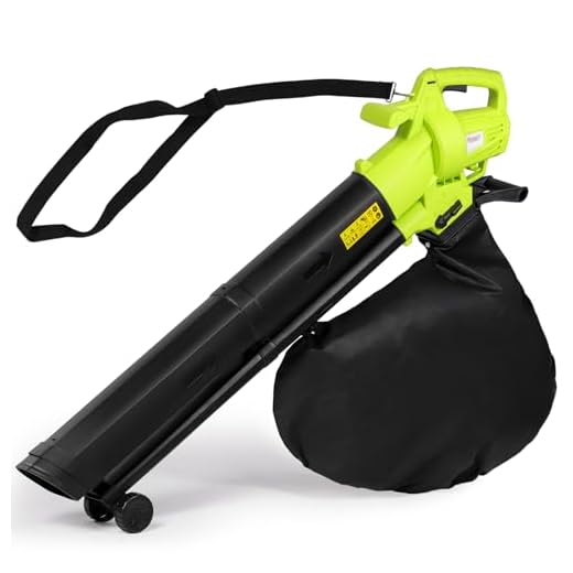 8. Stream Leaf Blower and Vacuum, 3000W 3 in 1 Electric Garden Leaf Blower