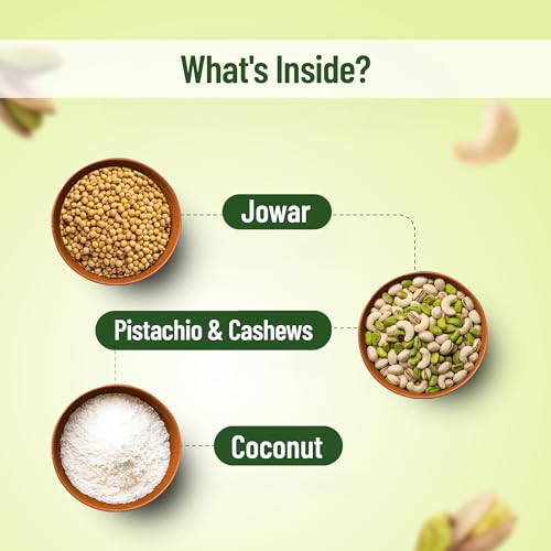 Image of Lo Foods Gluten Free Cookies, No Added Sugar, Pista Cashew Biscuits, Gluten Free Cookies 200g
