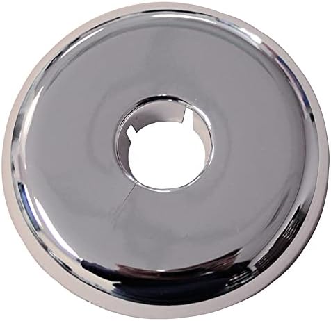 Jones Stephens F06124 1-1/4 CTS CP Flex Floor/Ceiling Plate Escutcheon - Chrome Plated