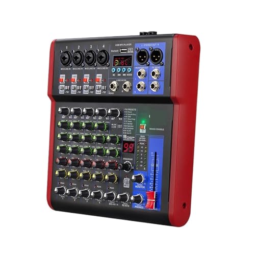 99 DJ �~�L�V���O�I�[�f�B�I�R���\�[���J���I�P�^�� 4/6/8 �`�����l���I�[�f�B�I�C���^�[�t�F�C�X�R���g���[���X�^�W�I�p�f�W�^���G�t�F�N�g(6 Channels)