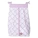 Trend Lab Orchid Bloom Diaper Stacker, Purple