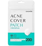 AVARELLE Pimple Patches for Face | Hydrocolloid Acne Patches for Covering Blemishes | Zit Patches with Tea Tree, Calendula, & Cica | HSA Store Eligible Items (10-14 mm, 200, Count)