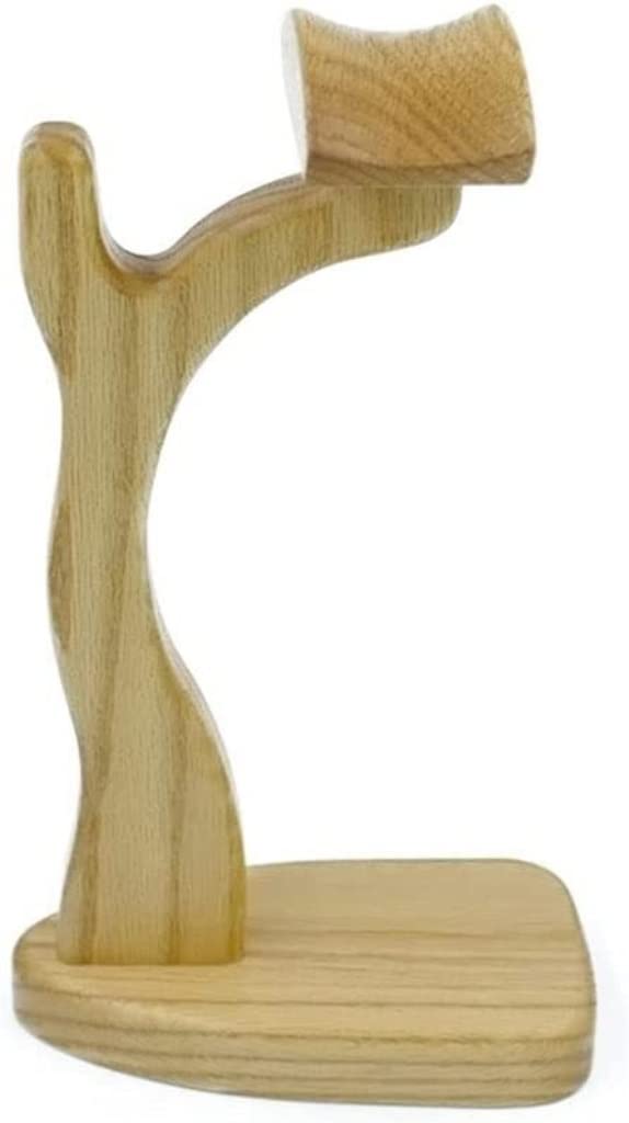 Supporto per cuffie, Supporto for cuffie for da tavolo in legno massello fatto a mano multifunzione Tavolo gioco Accessori scrivania(Oak)