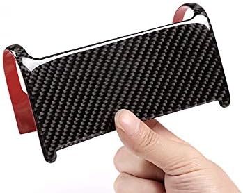 Fit for Mercedes Benz C Class W204 Carbon Fiber Rear Air Outlet Vent Cover Sticker