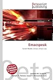  Emacspeak: Screen Reader, Emacs, Emacs Lisp
