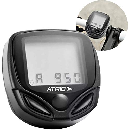 Ciclocomputador Atrio com Suporte 15 funções Material em PC e EPS Preto - BI043 1 Ciclocomputador Atrio com Suporte 15 funções Material em PC e EPS Preto - BI043