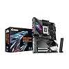 GIGABYTE Z890 AORUS Master Intel Core Ultra (Serie 2) LGA 1851 Motherboard, ATX, DDR5, 5X M.2, PCIe 5.0, Thunderbolt 4, WIFI7, LAN de 10GbE, cierre EZ-Latch