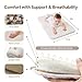 Tinyiota 3 in 1 Baby Bassinet,Rocking Bedside Crib Sleeper for Newborns,Adjustable Height Bassinet with Mattress and Soft,Breathable Sheet,Full-Mesh Sides,Stable&Cozy Crib for Babies