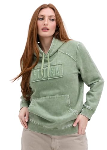 Sweat à capuche Lifestyle Ethika pour femme couleur Stonewashed Sage