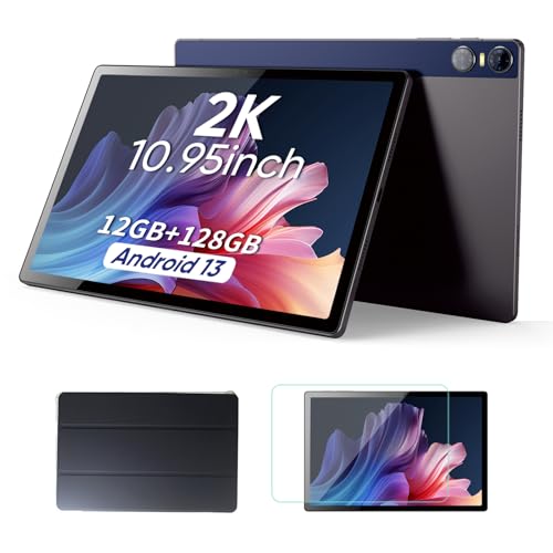 weelikeit Tableta 2K Android 13 de 10,95 Pulgadas, Tabletas de 6GB+128GB, Pantalla IPS MTK8183...