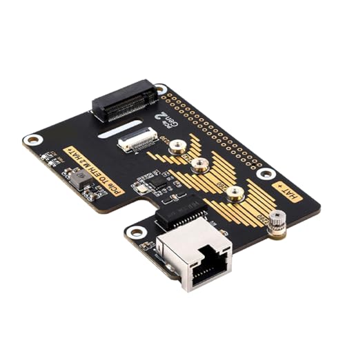 Adaptateur Ethernet PCIe 1000m convertisseur NVMe 2280 et câble 16 broches
