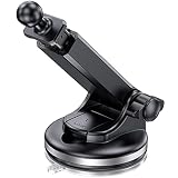 TORRAS Suction Cup for Car Phone Holder Mount, Telescopic Long Arms Phone Mount for Car Fit for Dash