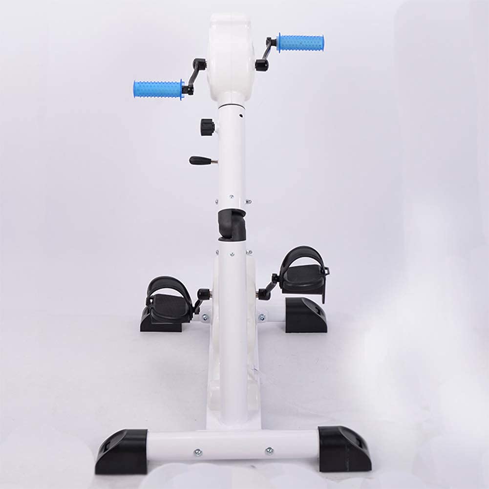 Ginnico a Pedale Elettrico, Cyclette stazionaria, Braccio e Gamba Regolabili in Altezza, Bicicletta da Allenamento per Riabilitazione Fitness Indoor con bracciolo e Display LCD