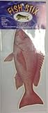 Fish Stix Red Snapper Decal