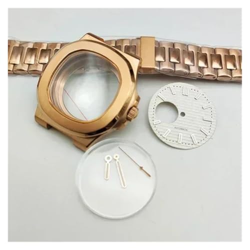 ZHGUIMING vP[X 39mm NH38 vP[X Tt@CA~[ PPP[XLbg NH35/4R/NH38[ugp vCp[c(White Dial Set)