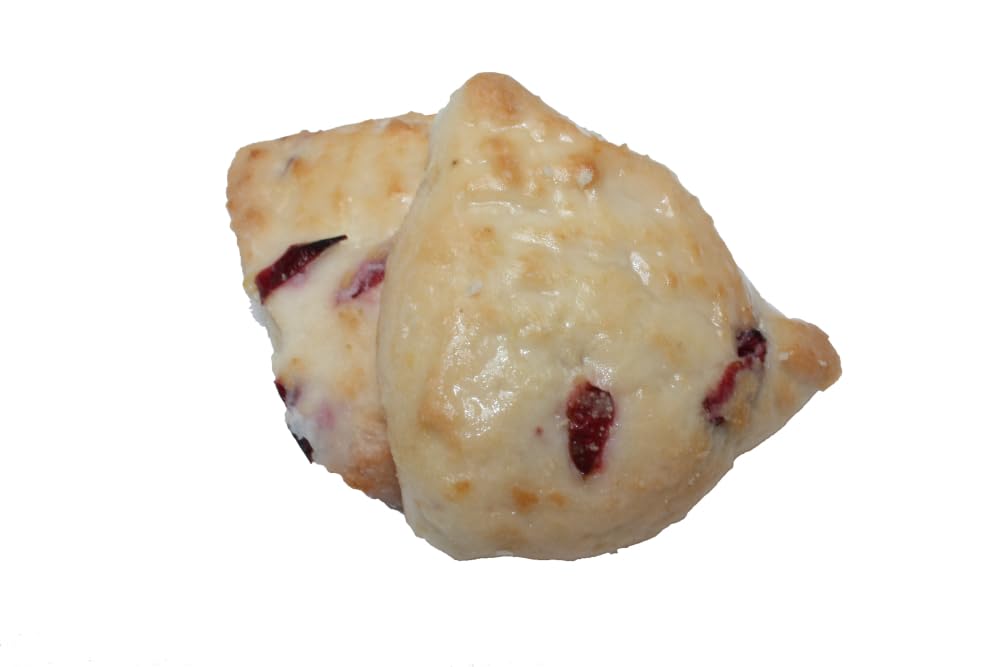 Two Bite Orange Cranberry Scones, 24 Ounce - 6 per case.