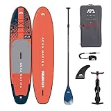 Aqua Marina ATLAS - Tavola gonfiabile per stand up paddle (iSUP), 3,7 m, lunghezza 366 cm