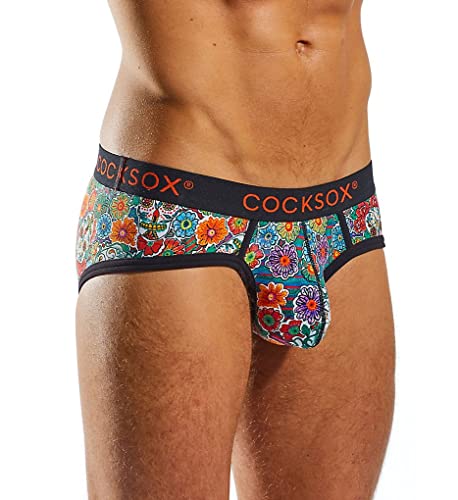 Cocksox Men's Contour Pouch Sports Brief Cx76 (Small, Calavera) #TOP15