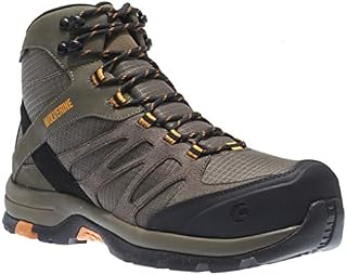 Wolverine Men's Fletcher Waterproof CarbonMax EH Hiking Boots, Taupe Leather, 10 M